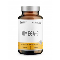 ICONFIT uztura bagātinātājs OMEGA 3, 60 kaps.